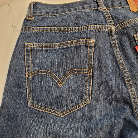 Levis 505 Jeans - Boys size 28 x 28 - 16 Reg - Picture 7 of 14